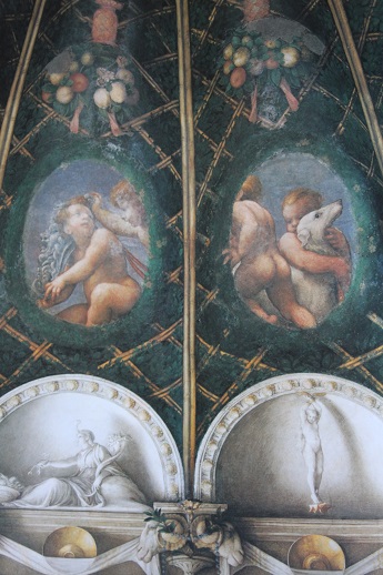 コレッジョ サン・パオロ女子修道院の円天井画