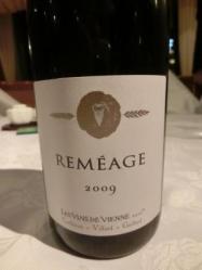 2009 Les Vins de Vienne Remeage Rouge, Rhone, Vin de France