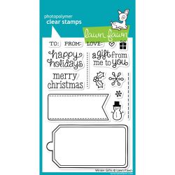 084470 Lawn Fawn クリアスタンプ (Winter Gifts) 1550