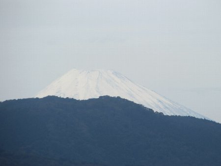 富士初冠雪