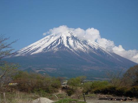 世界遺産静岡中部の富士山は東部の容と異なれど何処から見ても美しい