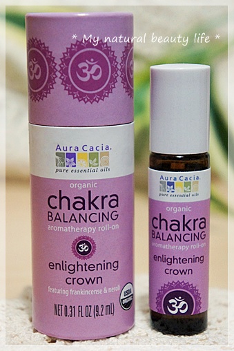 iHerb Aura Cacia, Organic Chakra Balancing Aromatherapy Roll-on, Enlightening Crown