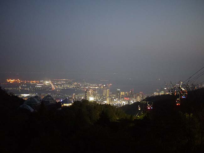 神戸　布引　夜景