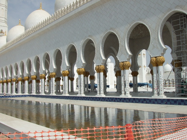 モスク（アブダビ）豪華で美しい
